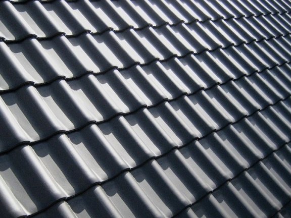 Image of neat, new roof tiles