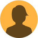 orange avatar icon