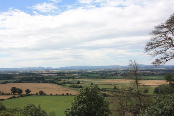 View of Shropshire from Haughmond Hill