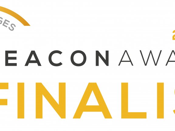 AoC Beacon Award finalist 2021/22 logo