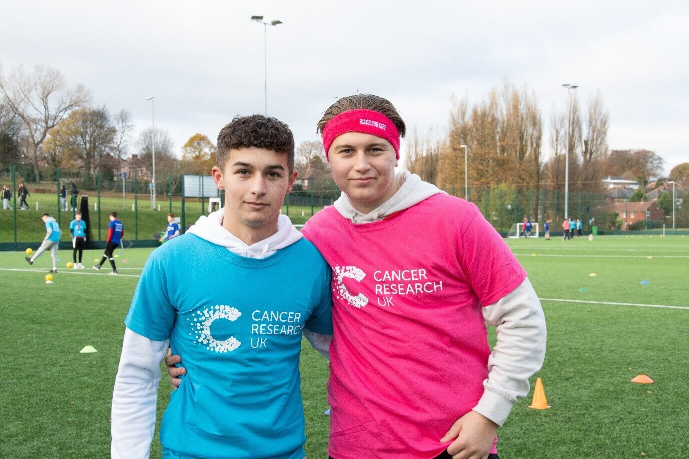 Trinity Academy pupils raise money for Cancer Research.