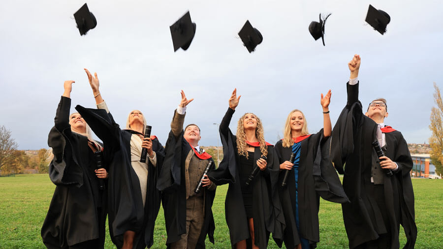 Students graduate from Barnsley College HE