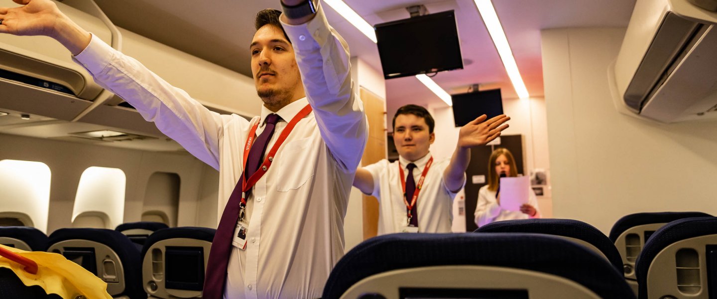 students demonstrating where exists are on a plane