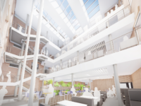 An artist's impression of the new Institute of Technology at Barnsley College University Centre.