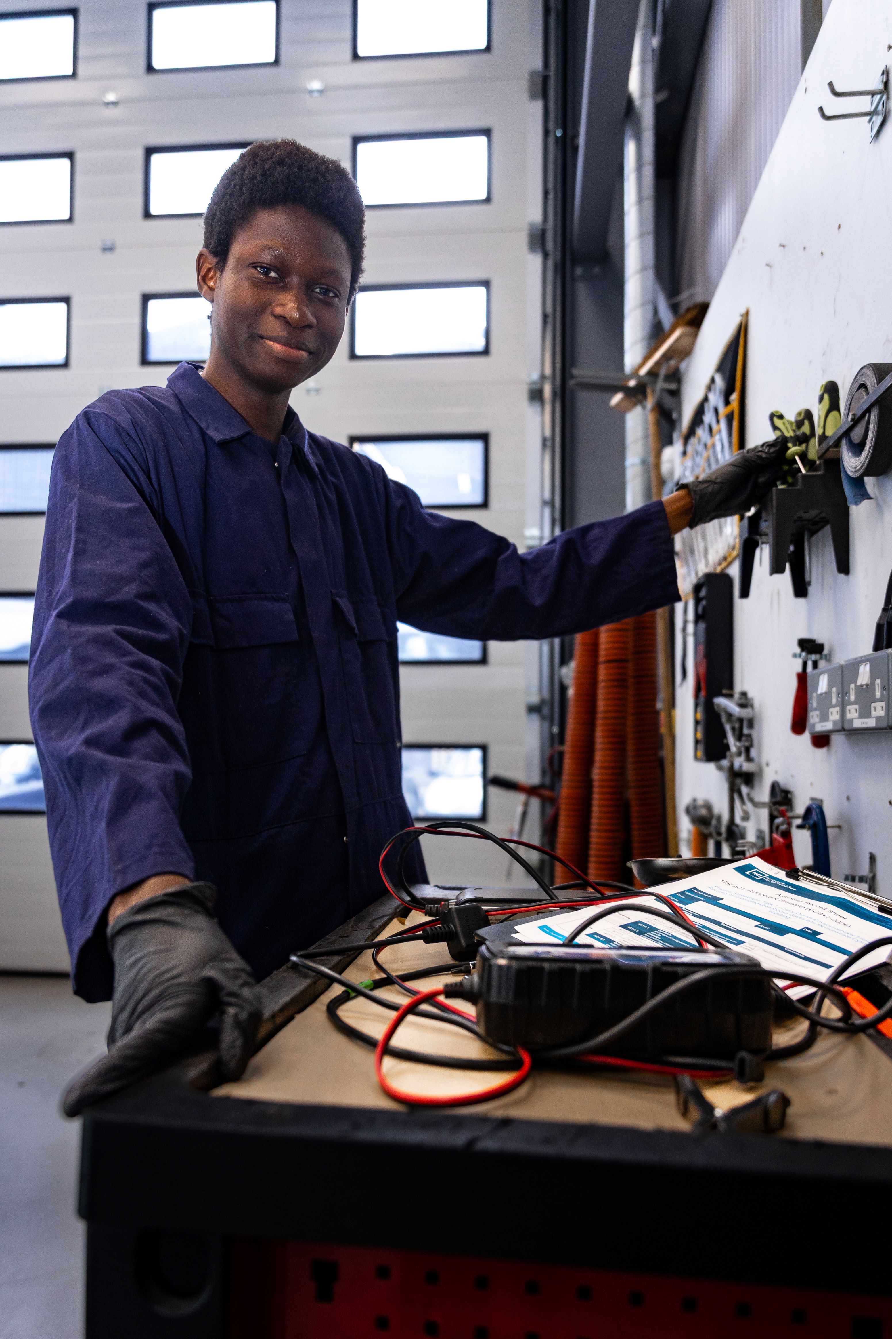 Automotive students