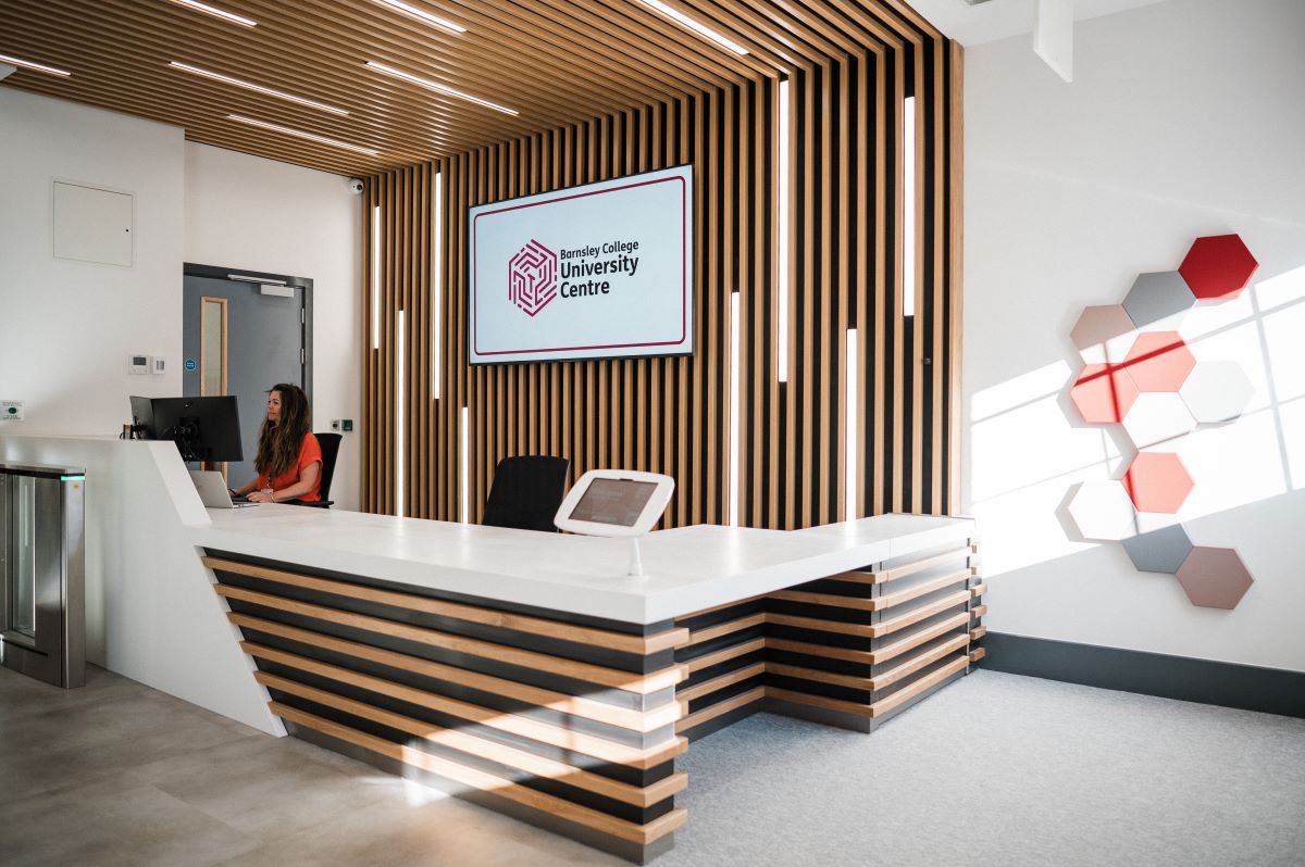 BCUC reception area